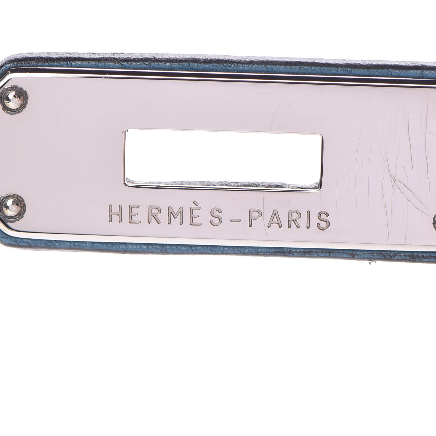 Hermes Taurillon Clemence Birkin 30 Blue Jean 28 of 40
