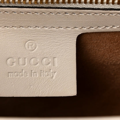 Gucci Calfskin Small Sylvie Shoulder Bag Off White 6 of 12