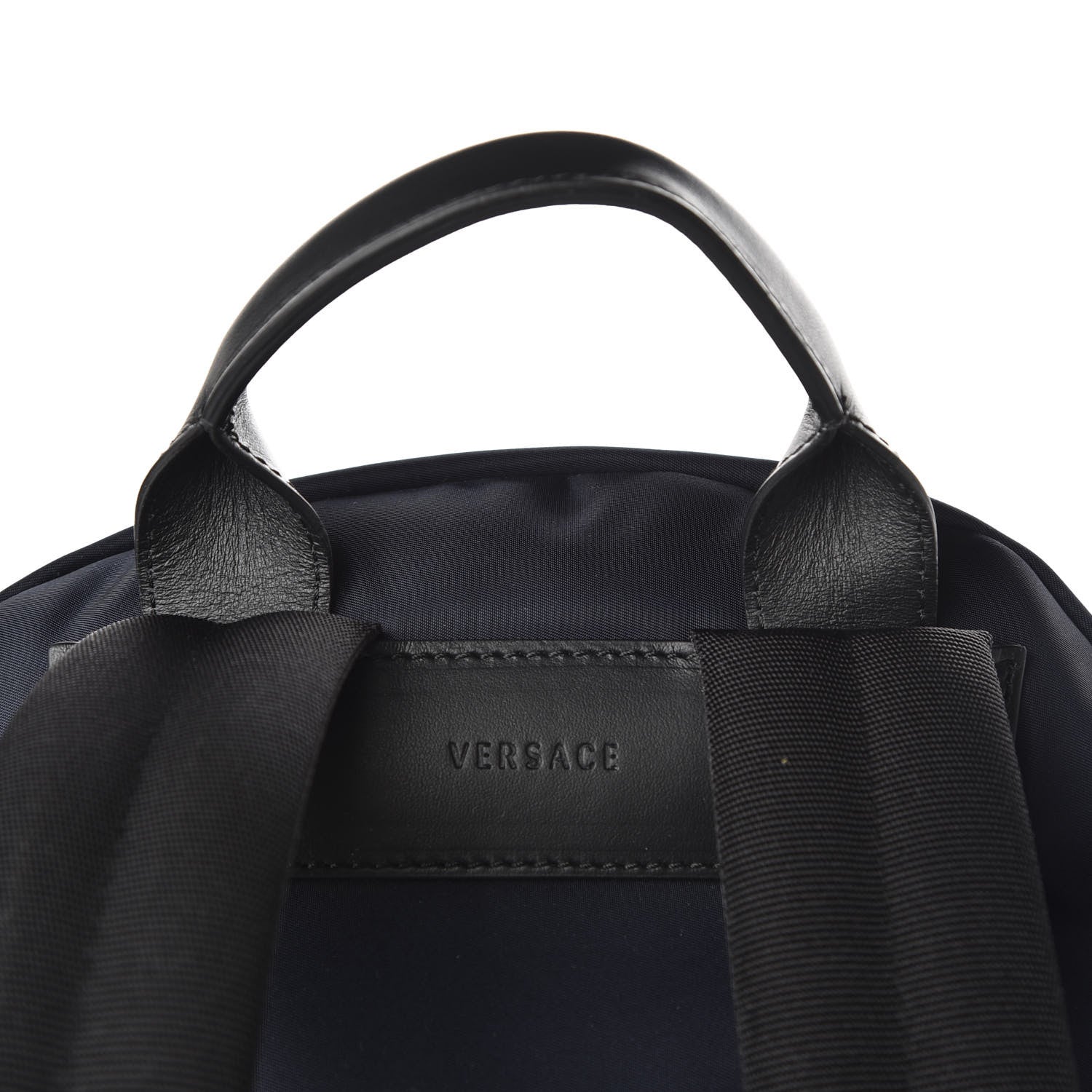 Versace Nylon Palazzo Medusa Backpack Navy 6 of 9