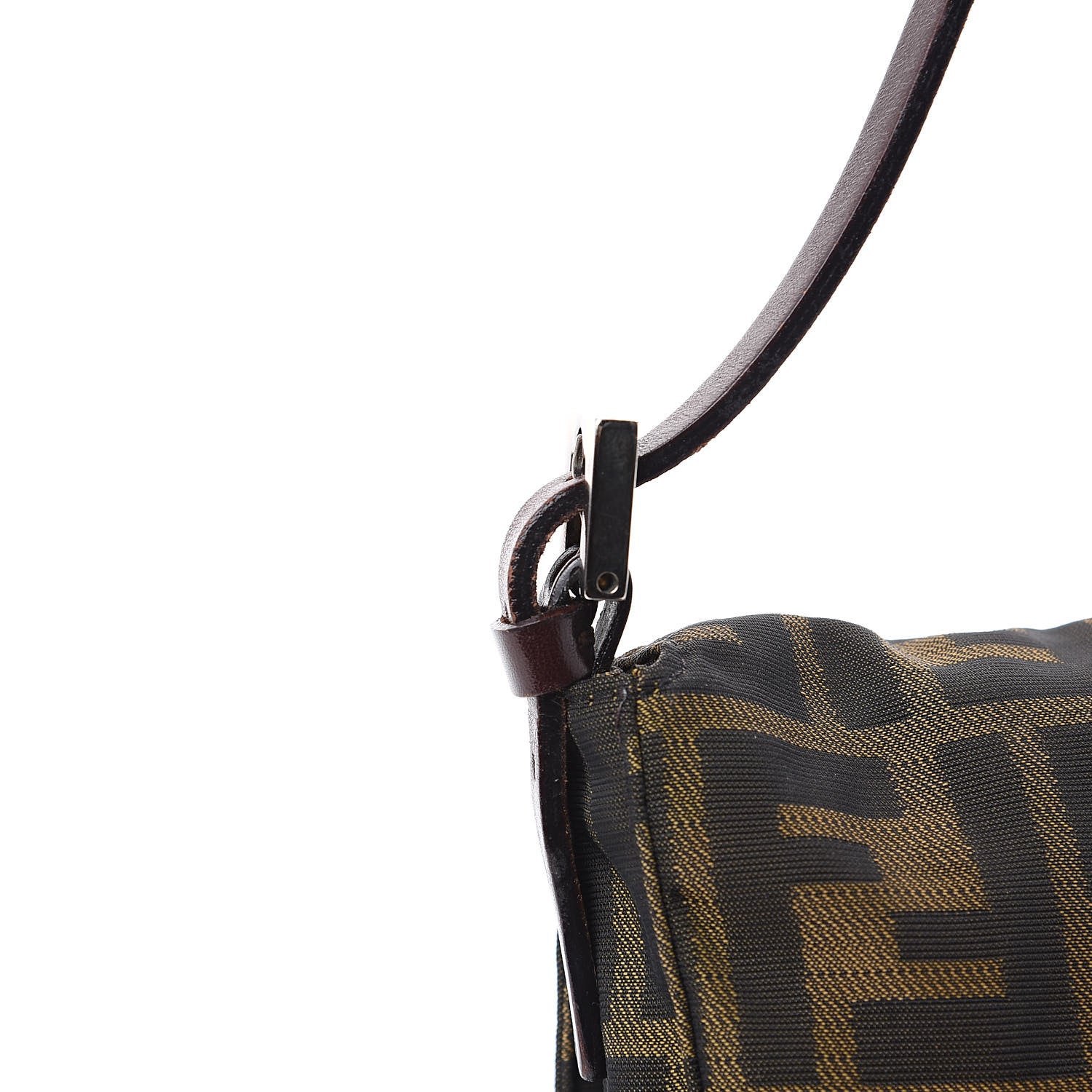 Fendi Zucca Pochette Tobacco 10 of 11