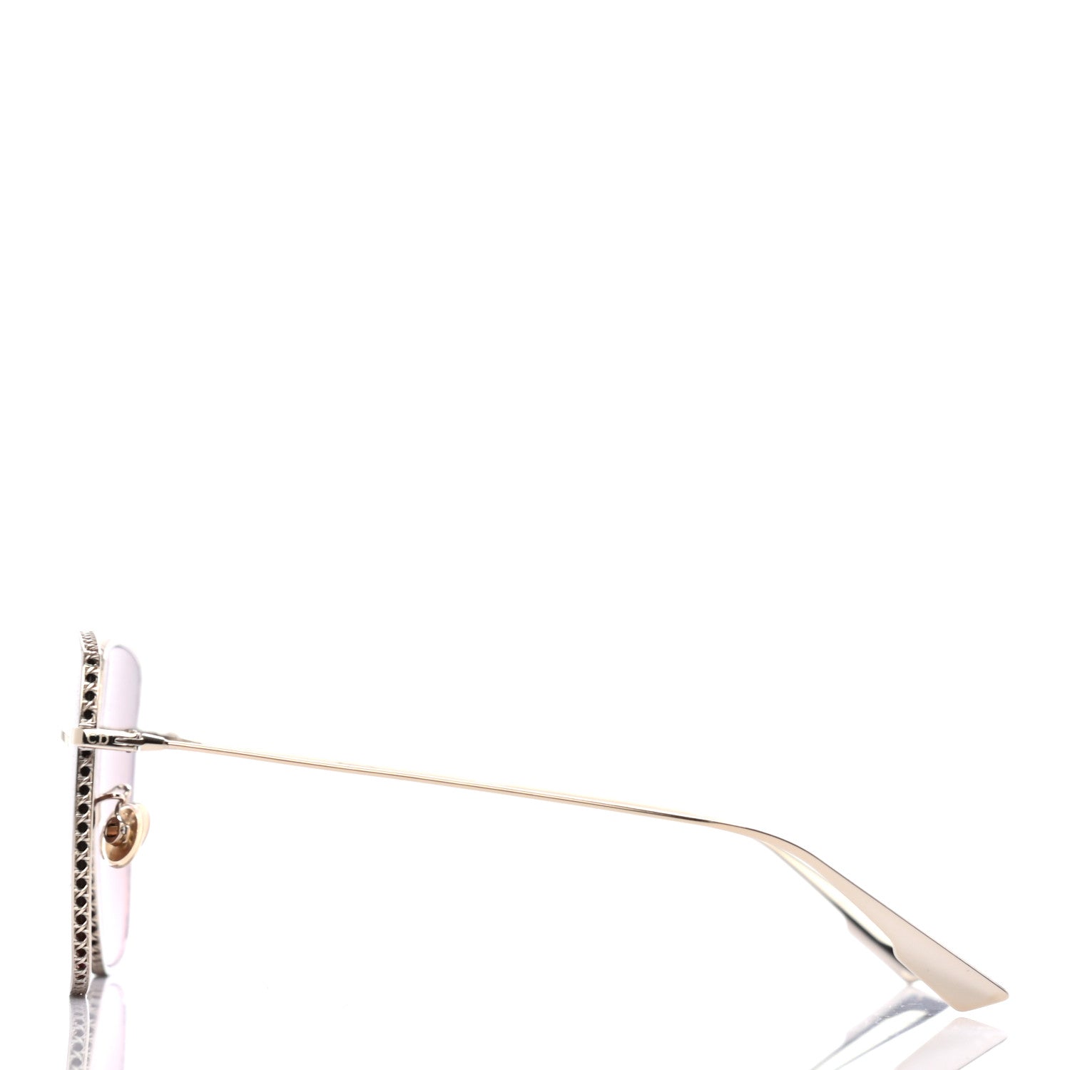 Christian Dior Metal Dior By Dior 2 Sunglasses Gold 3 of 6