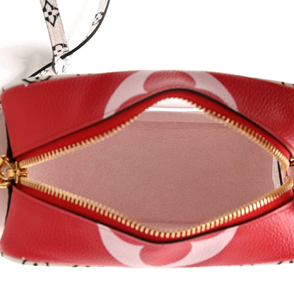 Louis Vuitton Monogram Giant Beach Pouch Rouge 5 of 13