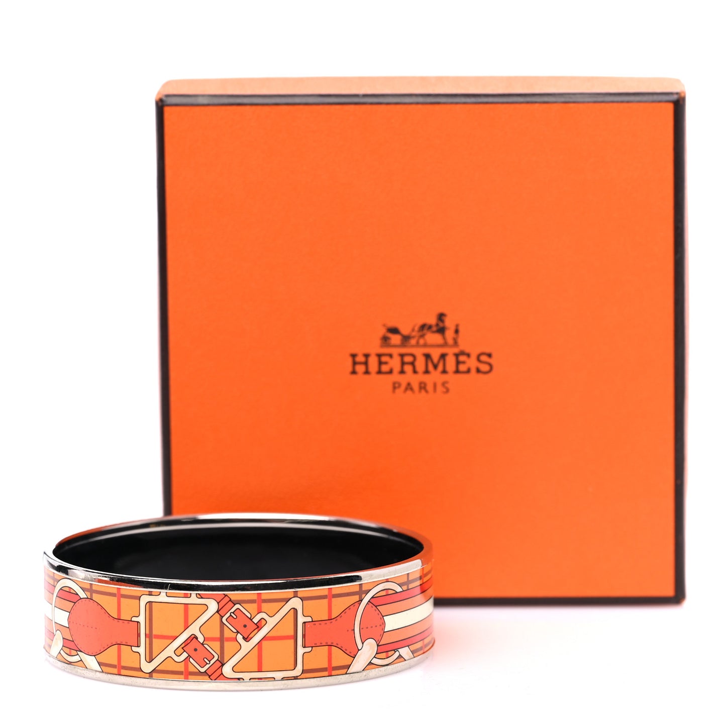 Enamel Printed Wide Tatersale Bracelet 70