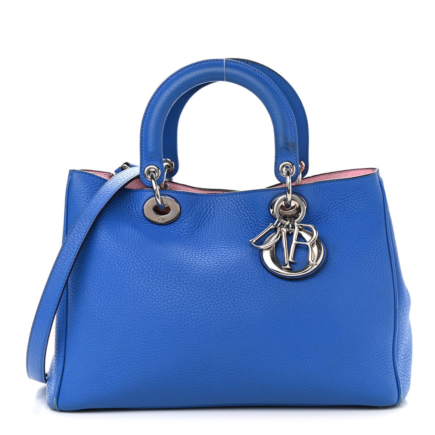 Bullcalf Medium Diorissimo Tote Bleu Nosy Rose Tendre