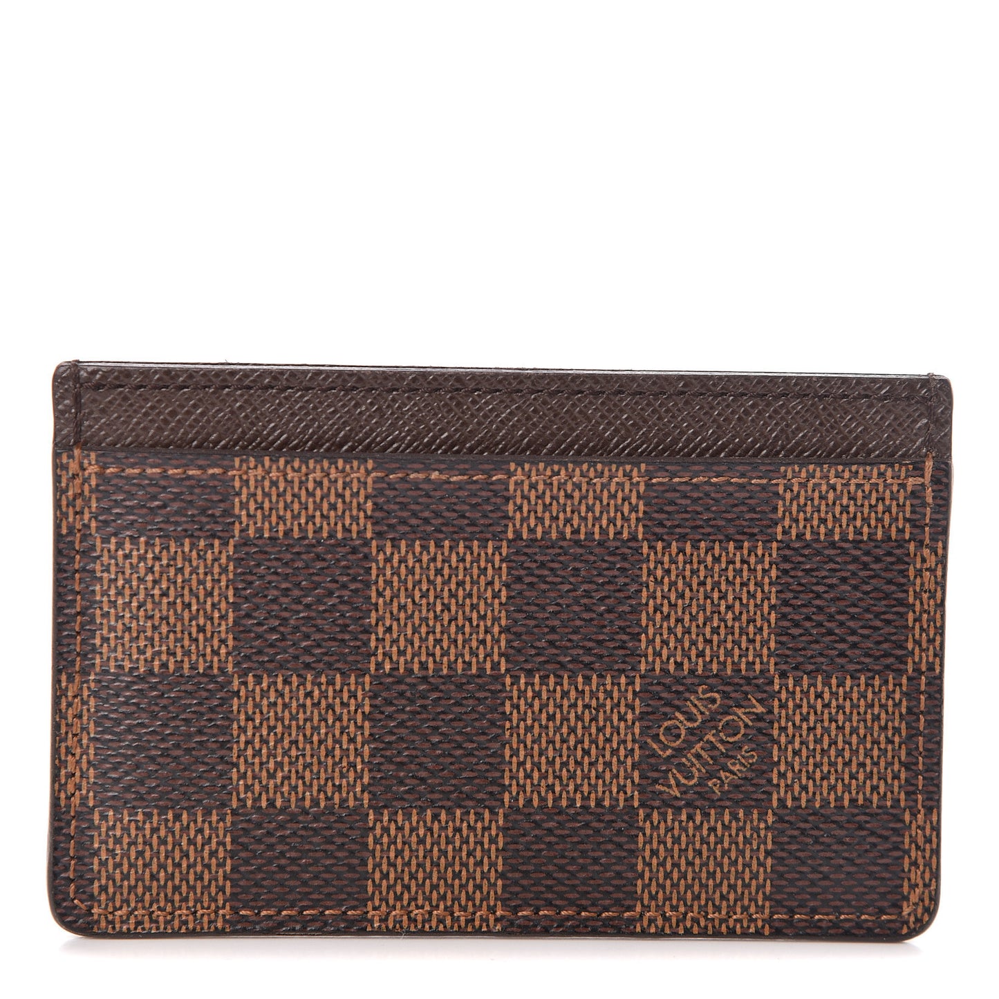 Damier Ebene Card Holder