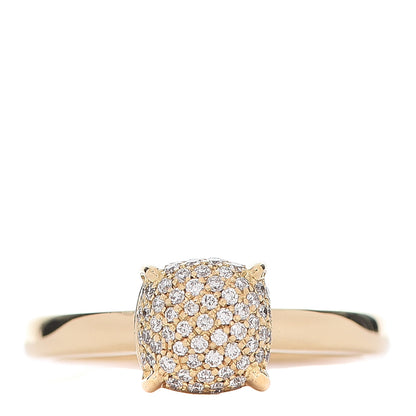 Tiffany 18K Yellow Gold Diamond 7mm Paloma Picasso Sugar Stacks Ring 1 of 6