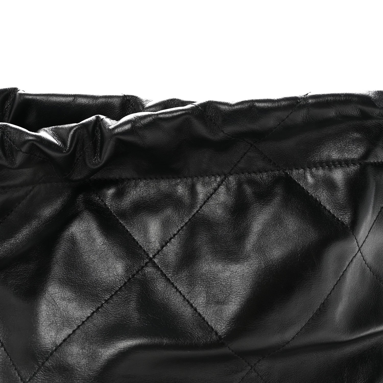 Chanel Shiny Calfskin Quilted Small Chanel 22 Black 8 of 10