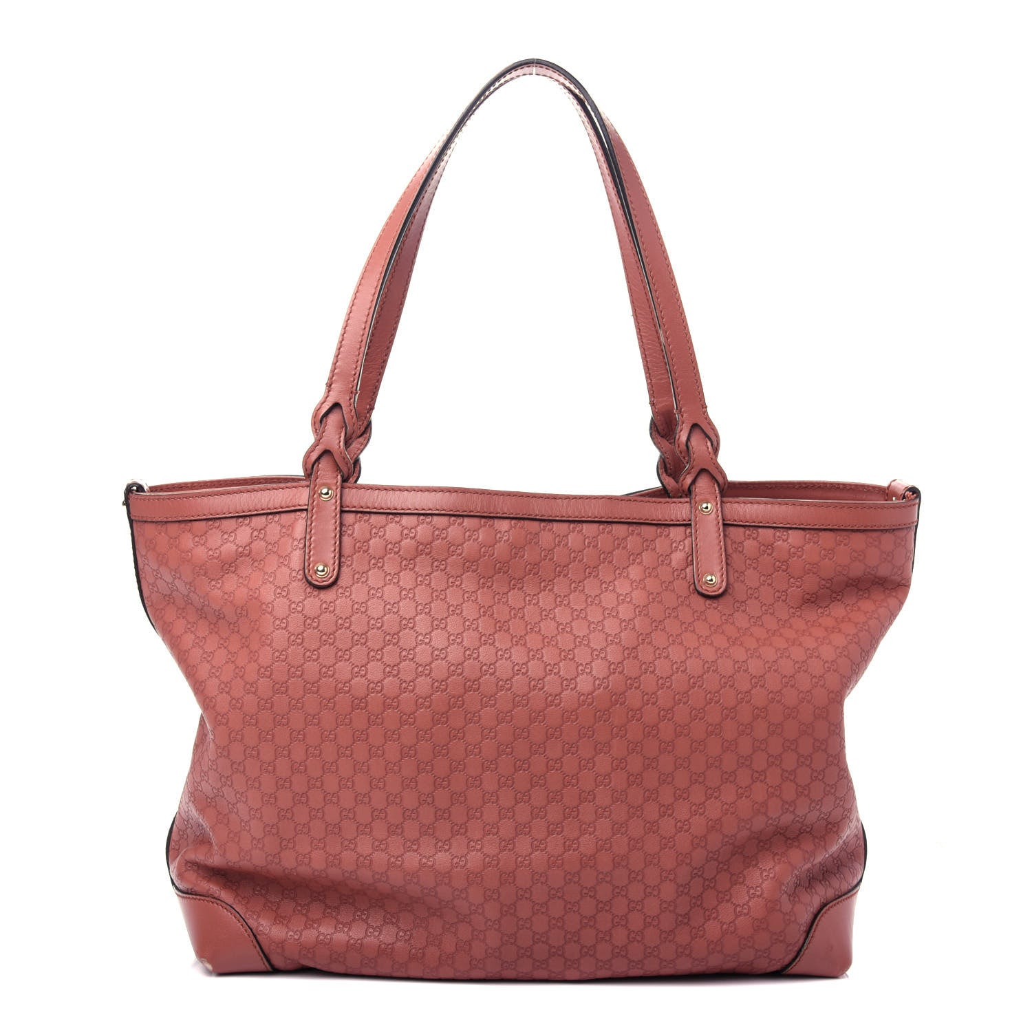 Gucci Microguccissima Medium Craft Tote Coral 1 of 11