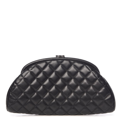 Chanel Lambskin Quilted Timeless Clutch Black 1 of 9