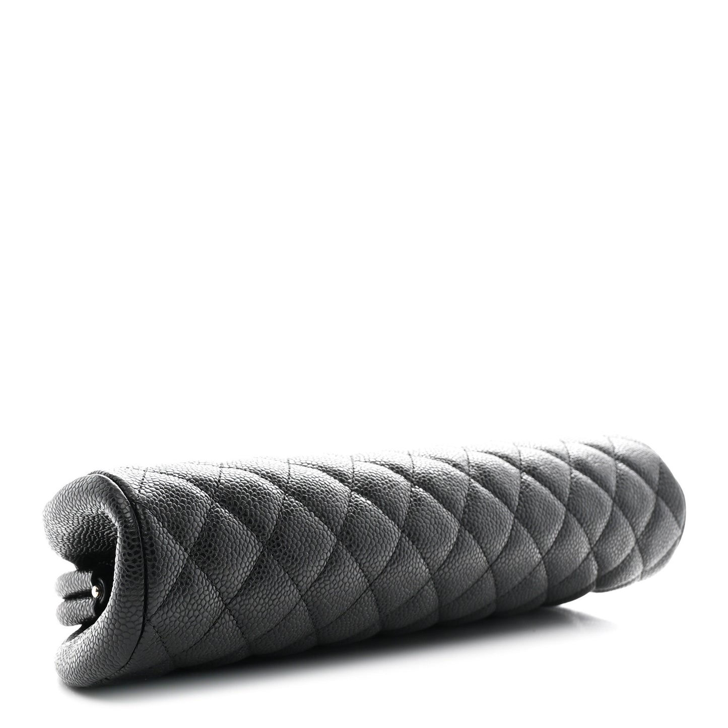 Caviar Quilted Timeless Clutch Black