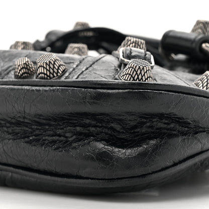 Balenciaga Agneau Arena Neo Cagole Mini Handbag Black 9 of 10