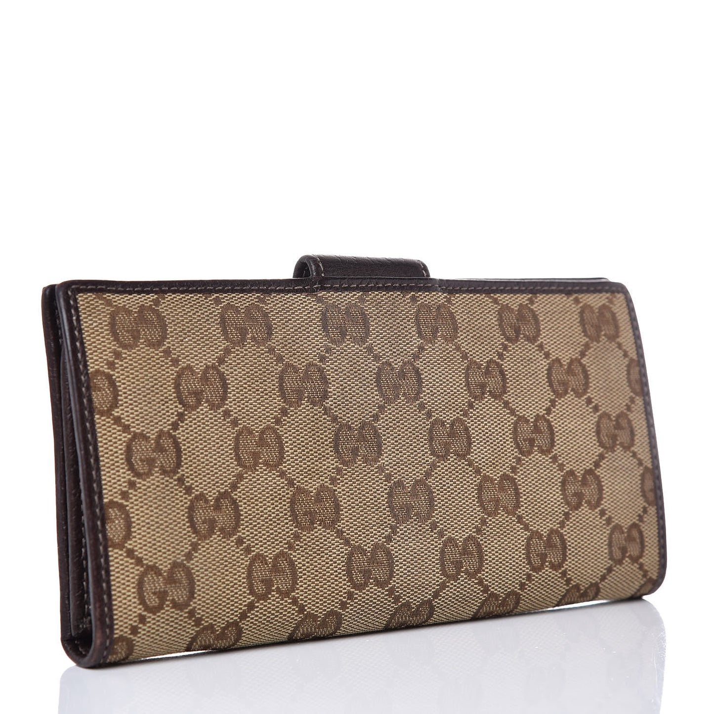 Monogram D Ring Wallet Chocolate