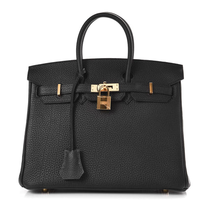 Hermes Togo Birkin 25 Black 1 of 31