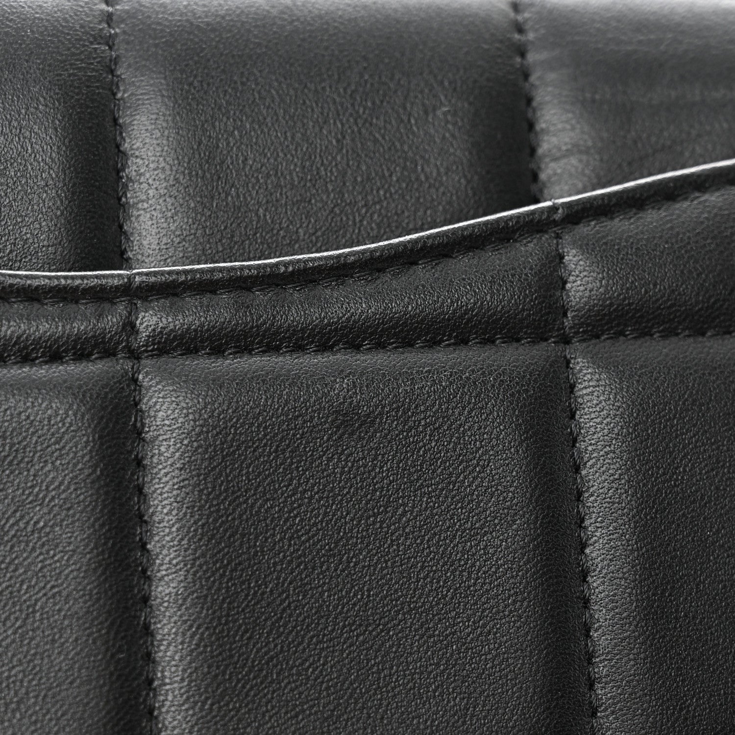 Chanel Lambskin Resin Crystal Square Quilted Mini Monacoco Flap Black 11 of 11