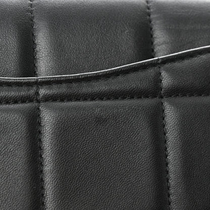 Chanel Lambskin Resin Crystal Square Quilted Mini Monacoco Flap Black 11 of 11