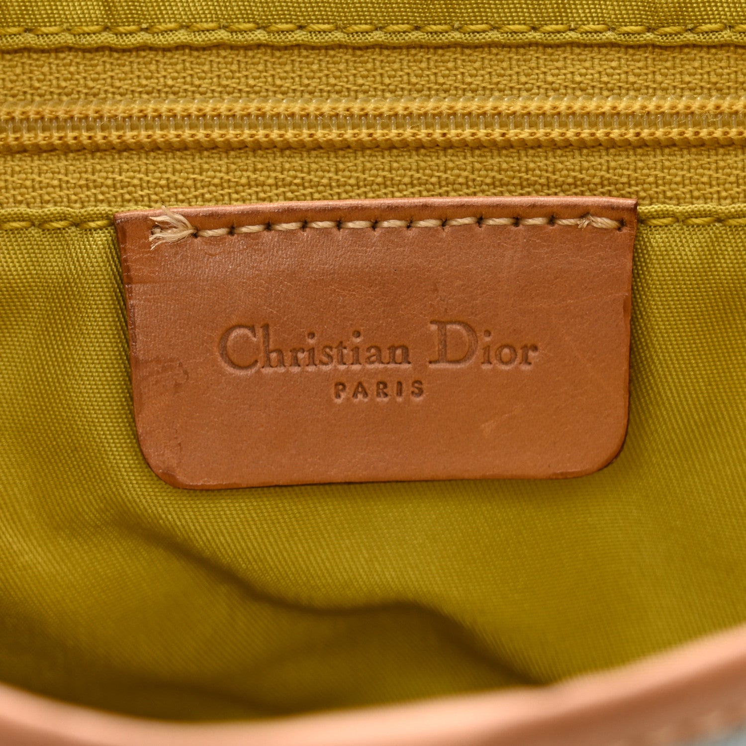 Christian Dior Denim Calfskin Double Saddle Bag Light Blue 6 of 10