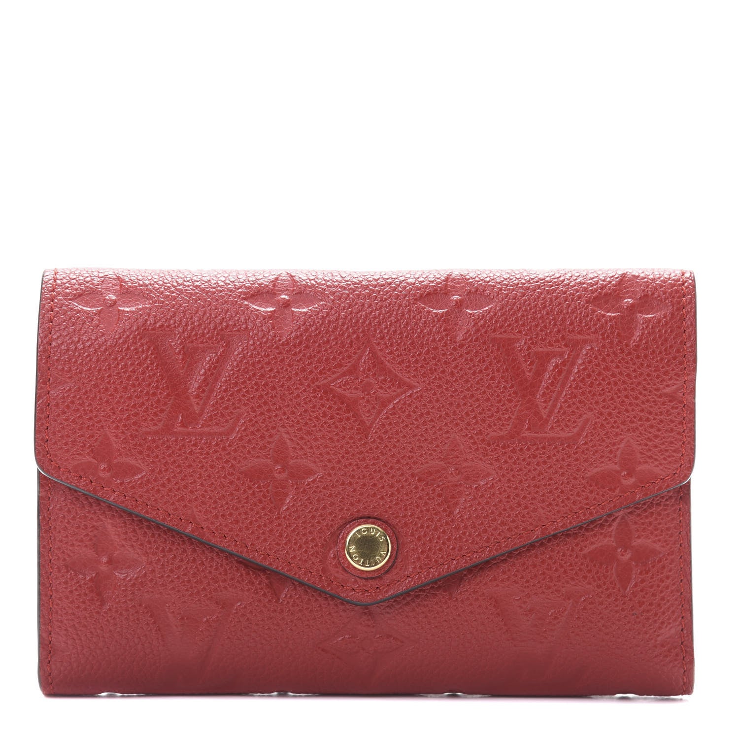 Louis Vuitton Empreinte Compact Curieuse Wallet Cherry 1 of 9