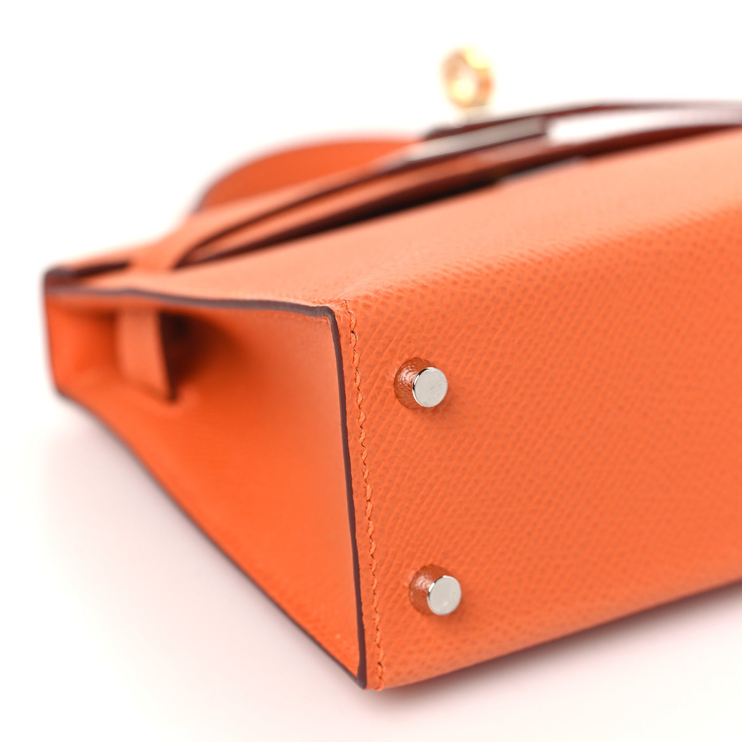 Epsom Mini Kelly Sellier 20 Orange