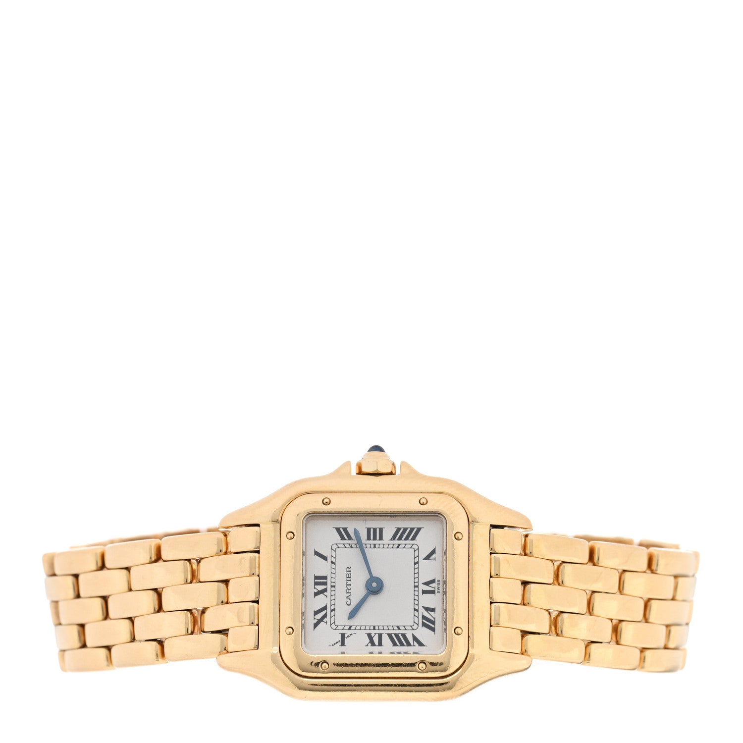 Cartier 18K Yellow Gold 22mm Panthere Quartz Watch 2 of 5