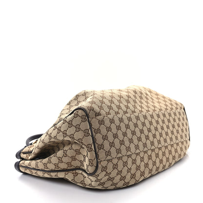 Gucci Monogram Large Sukey Tote Dark Brown 4 of 11