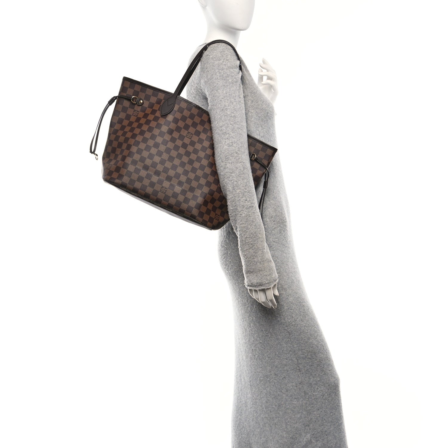 Louis Vuitton Damier Ebene Neo Neverfull MM 2 of 15