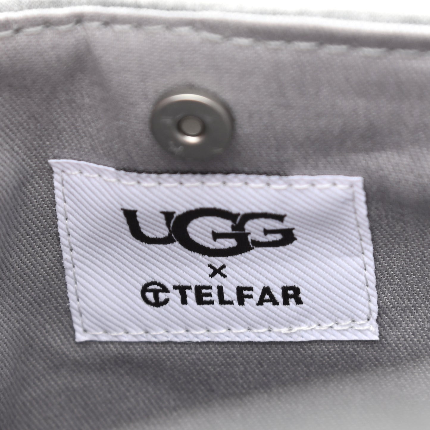 X UGG Fleece Small Shopping Bag Heather Grey