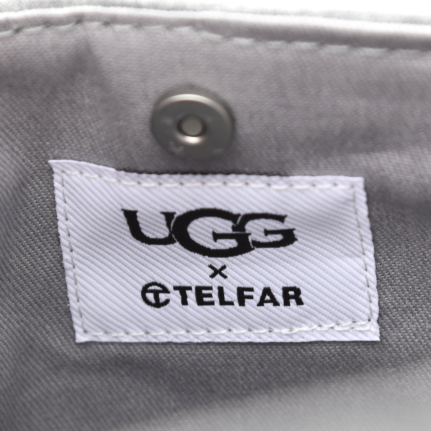 Telfar X UGG Fleece Small Shopping Bag Heather Grey 6 of 10