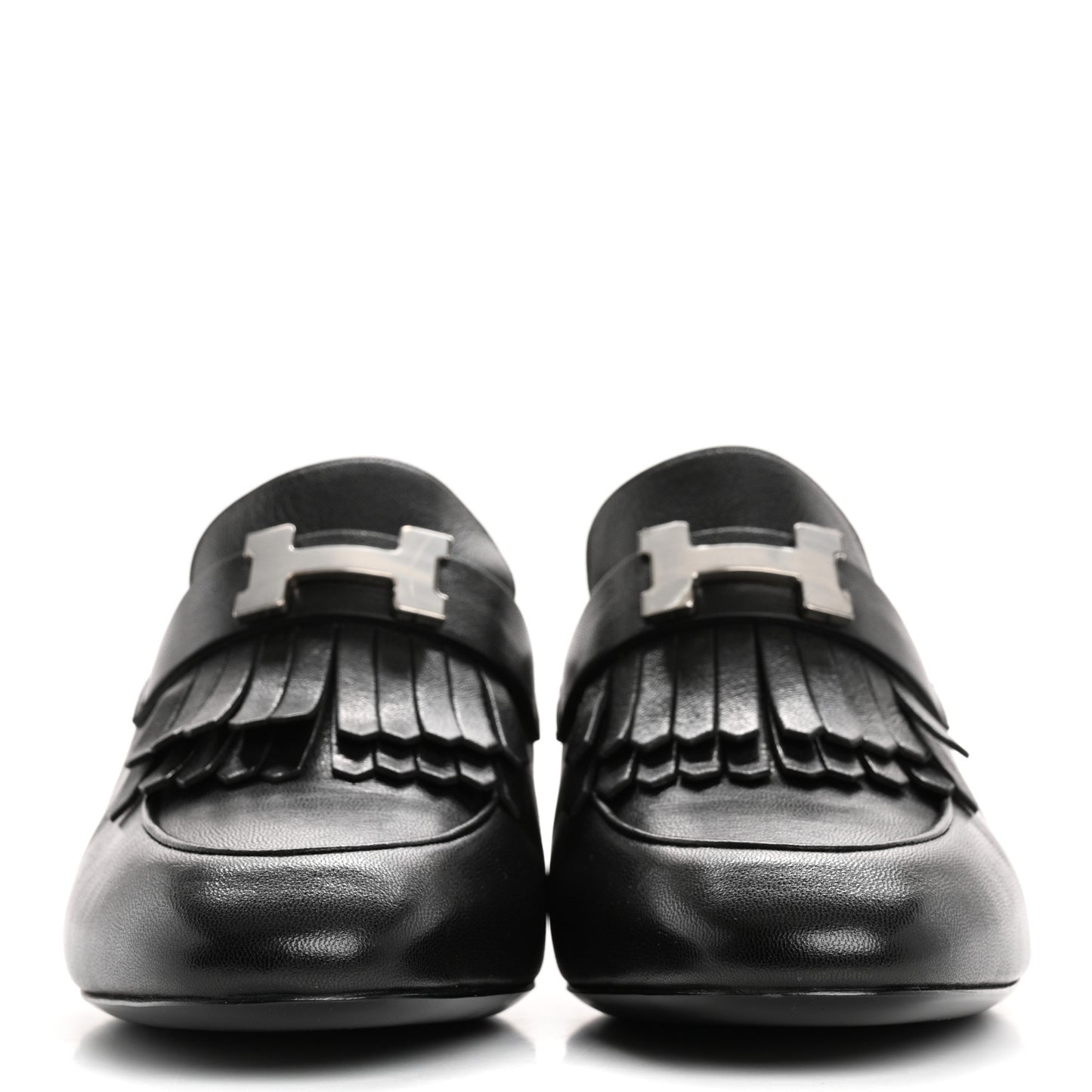 Goatskin Tuileries Mules 37.5 Black