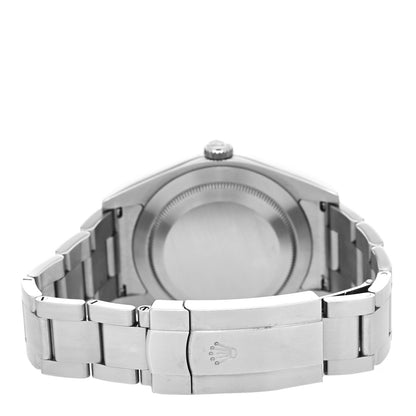 Rolex Stainless Steel 39mm Oyster Perpetual Watch Black 114300 3 of 5