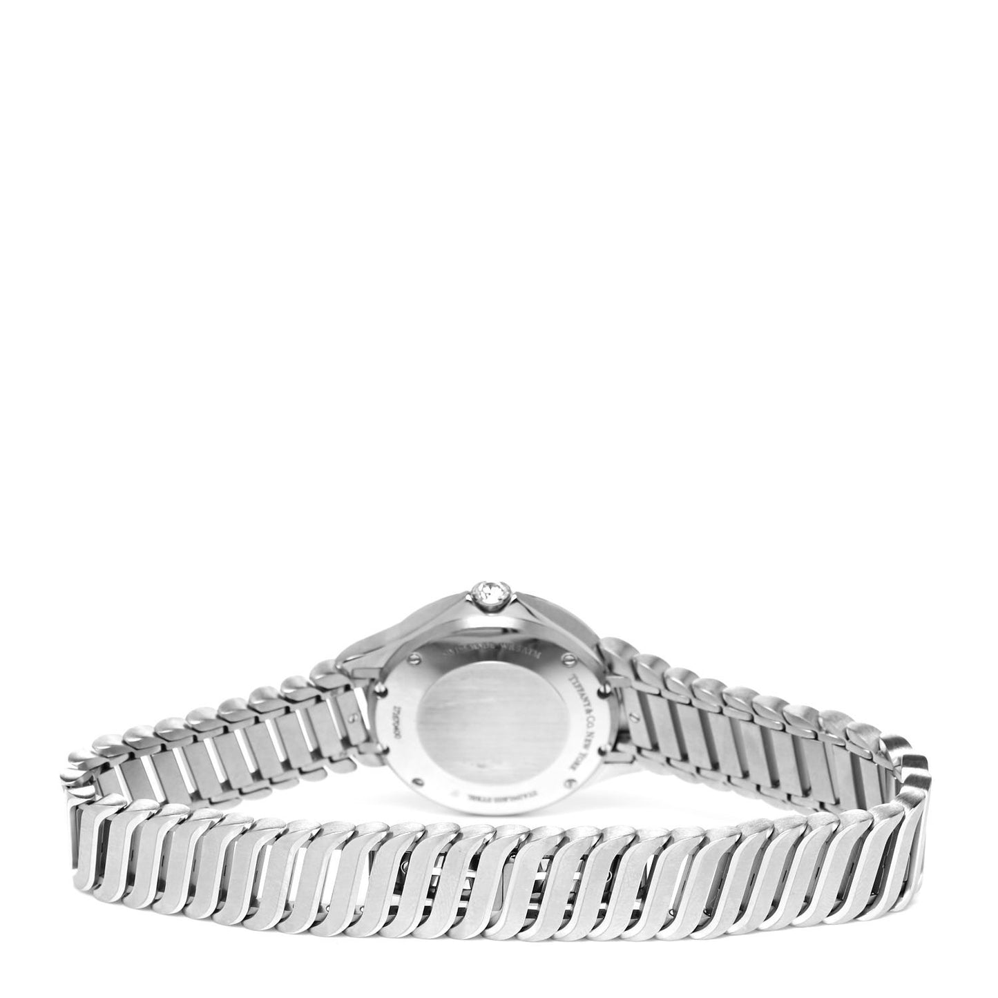 Stainless Steel Diamond Bezel 28mm Metro 2-Hand Quartz Watch