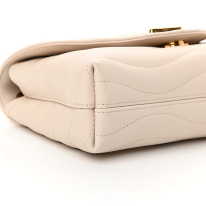 Louis Vuitton Calfskin LV New Wave Chain Bag Ivory 8 of 13