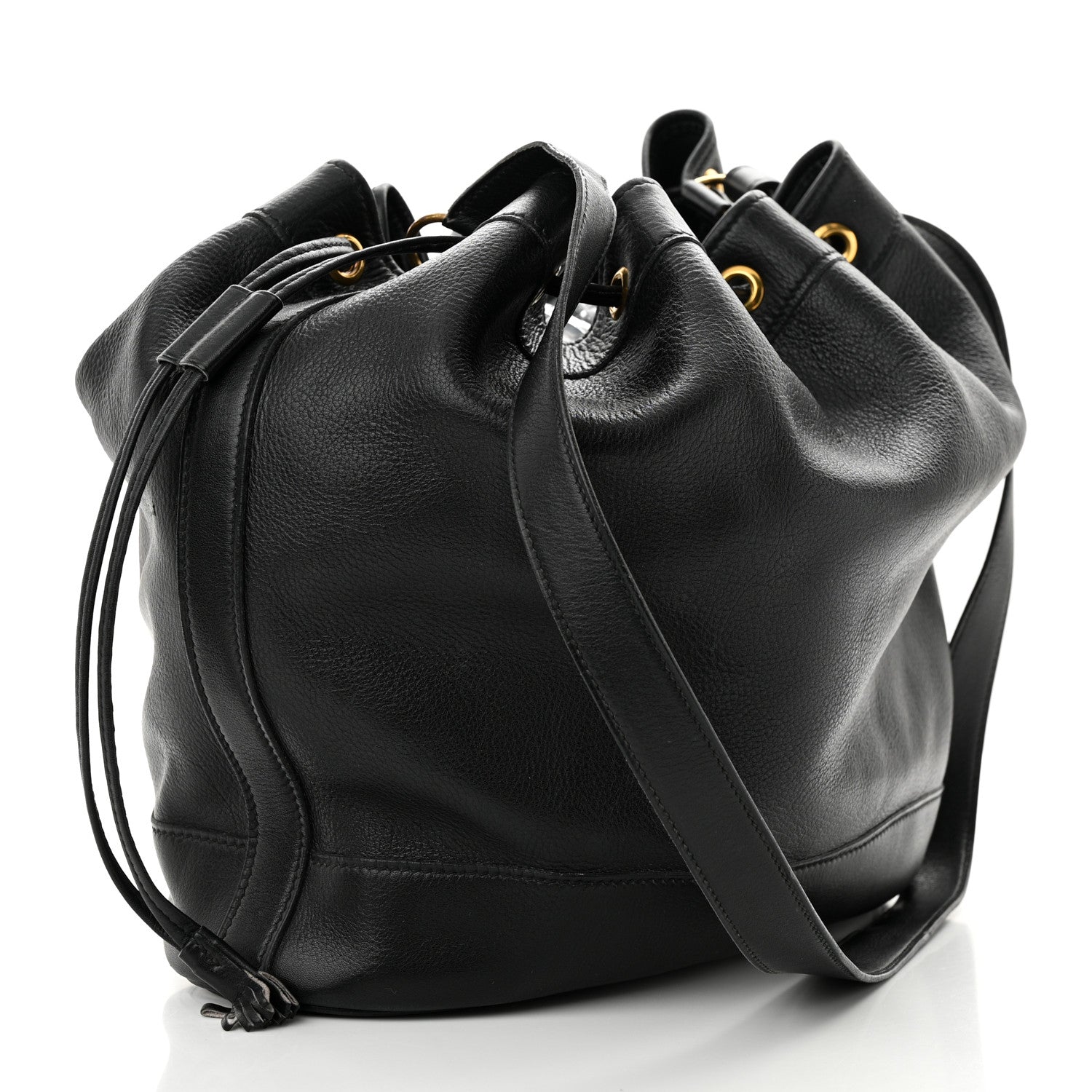 Hermes Ardennes Market Drawstring Bag 28 Black 3 of 11