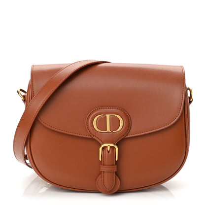 Christian Dior Box Calfskin Medium Bobby Flap Dark Tan 1 of 10