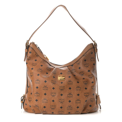MCM Visetos Hobo Cognac 1 of 12