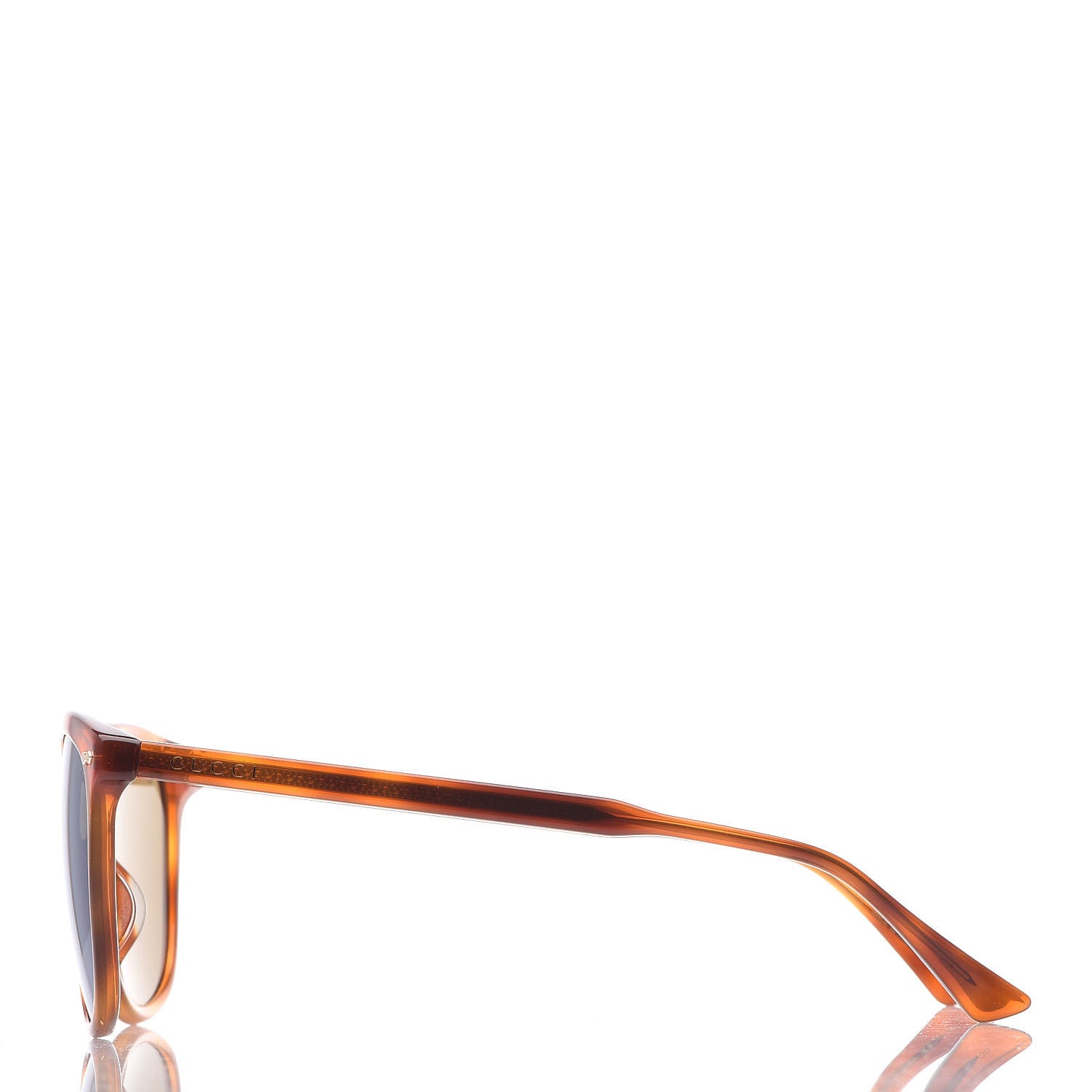 Gucci Acetate Square Frame Sunglasses GG0196SK Tortoise 3 of 8