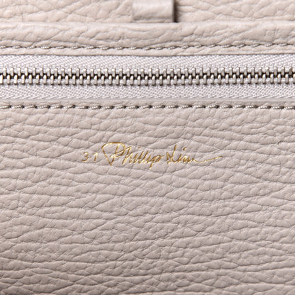3.1 Phillip Lim Textured Calfskin Medium Pashli Satchel Feather 6 of 11
