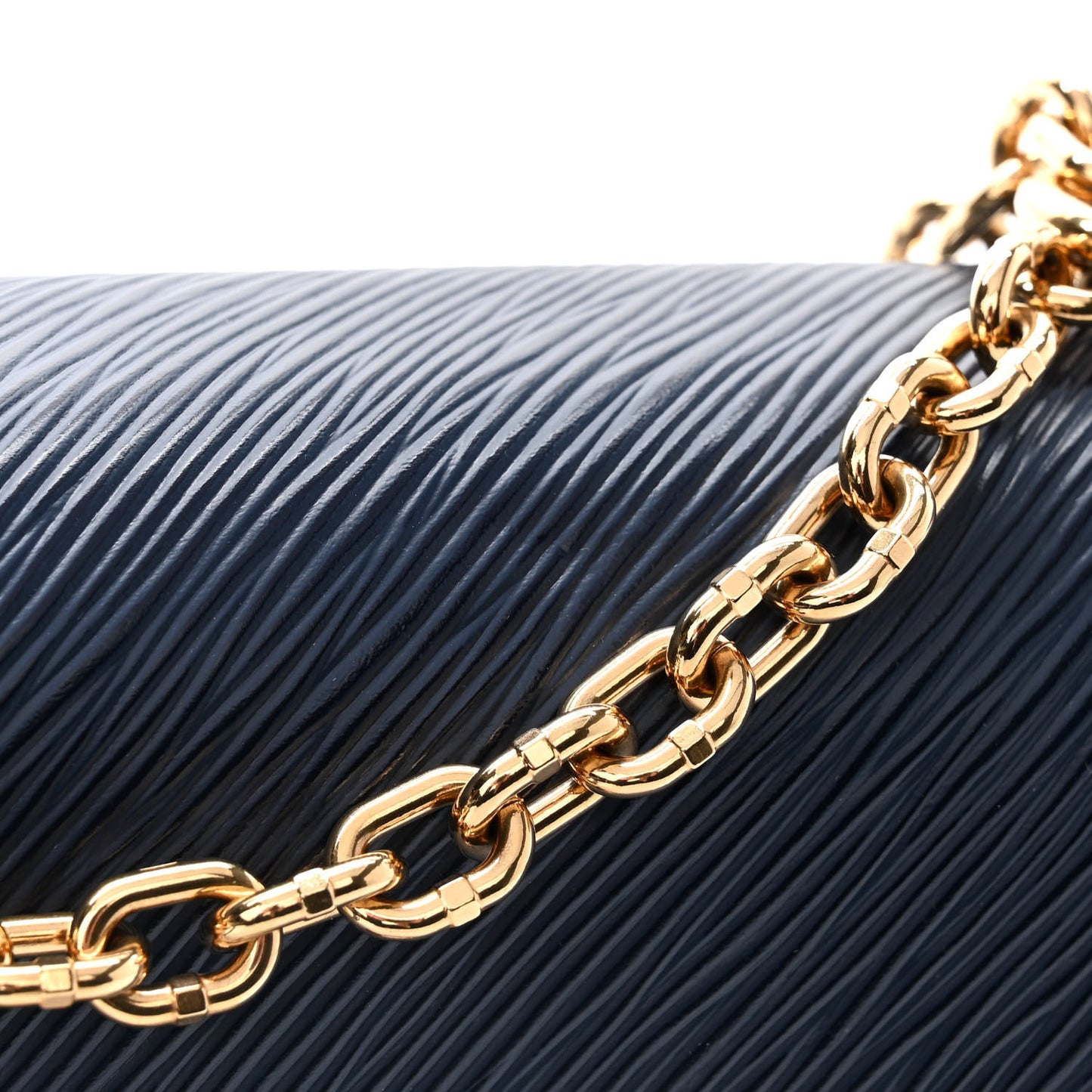 Epi Twist Shoulder Bag MM Indigo