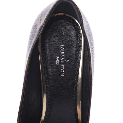 Louis Vuitton Monogram Madeleine Pumps 37 8 of 9