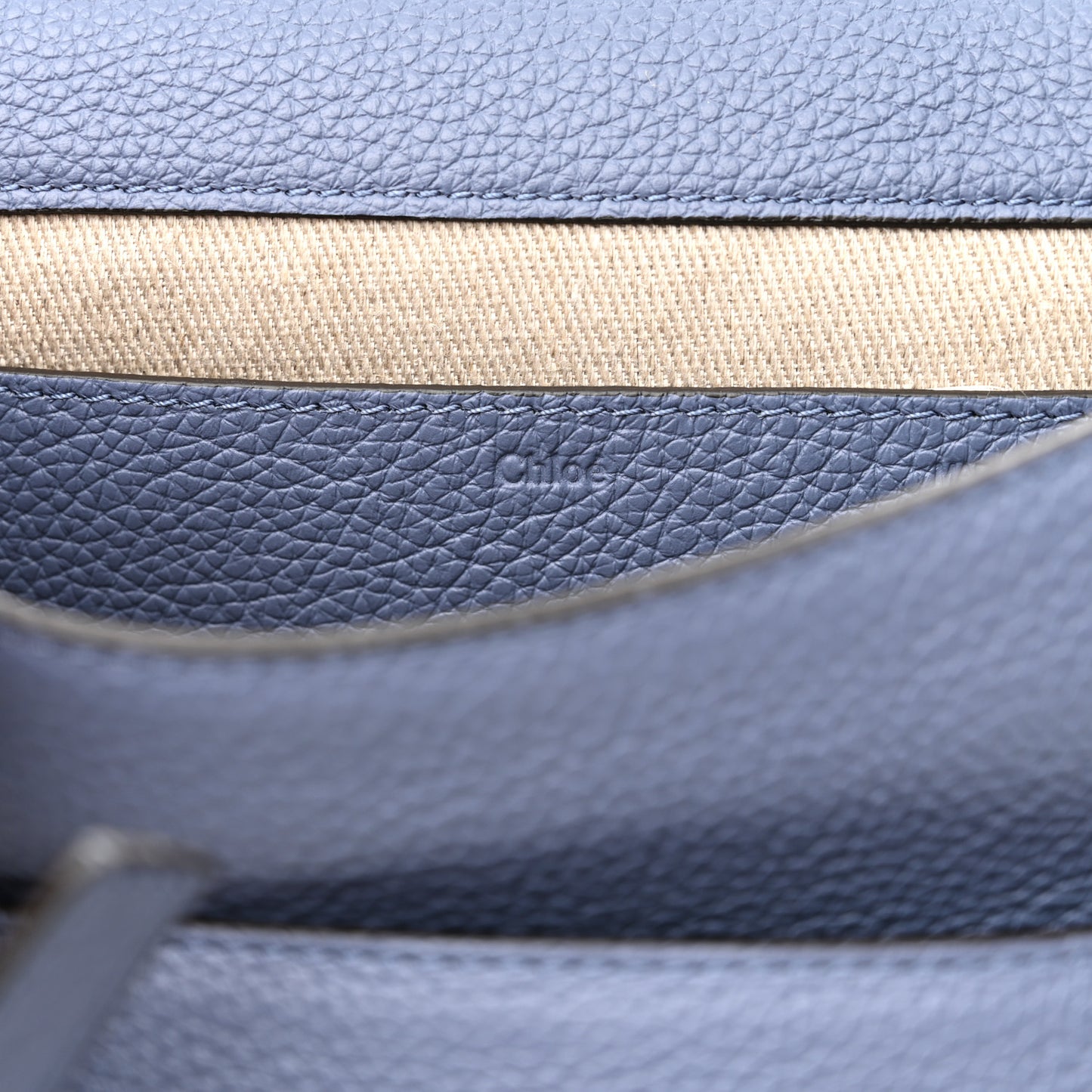 Calfskin Medium Marcie Round Crossbody Bag Street Blue