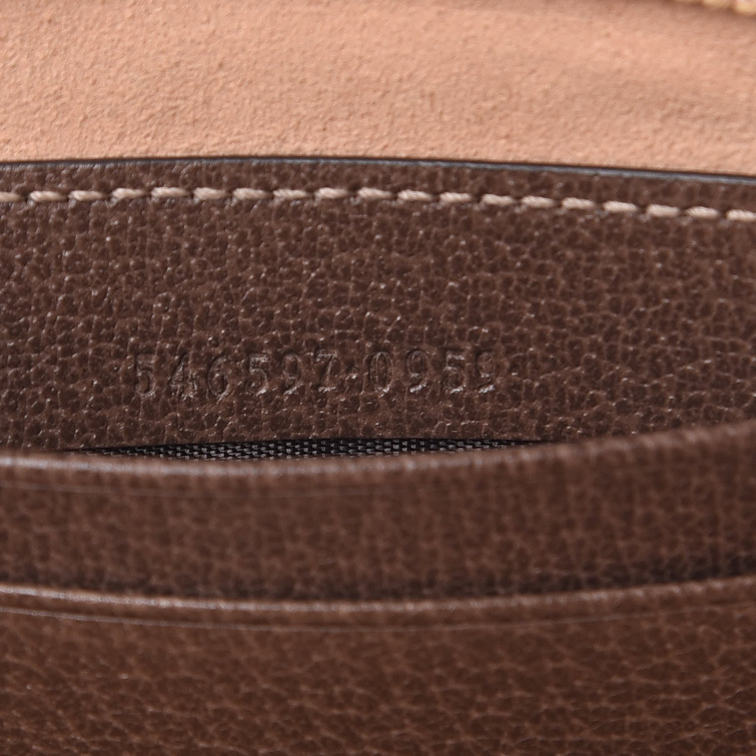 Gucci GG Supreme Monogram Web Mini Ophidia GG Bag Brown 8 of 14