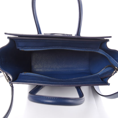 Celine Smooth Calfskin Nano Luggage Lazuli 5 of 12