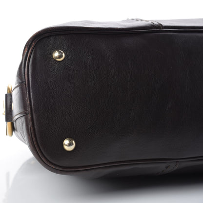 Saint Laurent Calfskin Large Muse Dark Brown 8 of 19