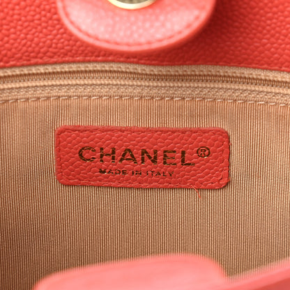 Chanel Caviar Quilted Petit Shopping Tote PST Pink 6 of 10