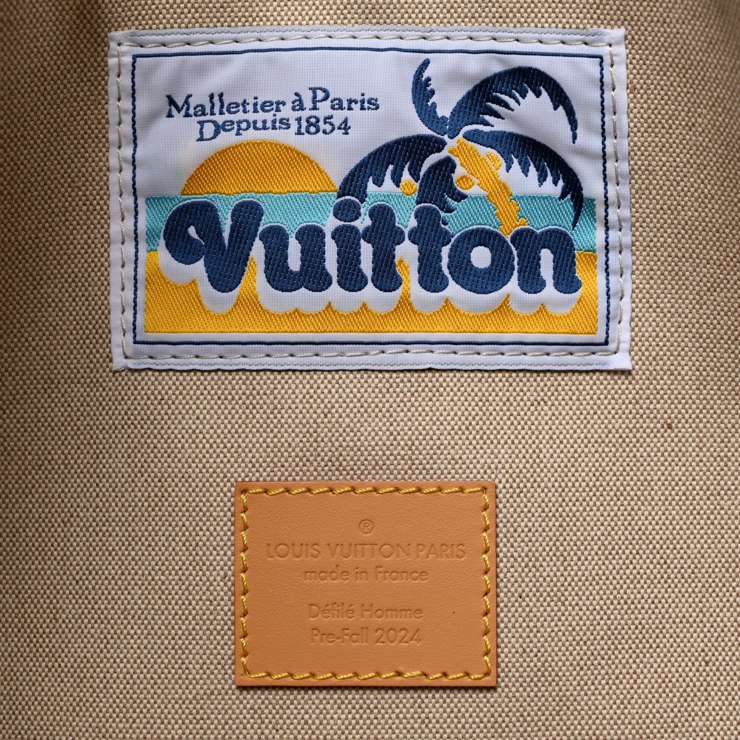 Louis Vuitton Monogram Surfin' Keepall Bandouliere 50 Sand 5 of 8