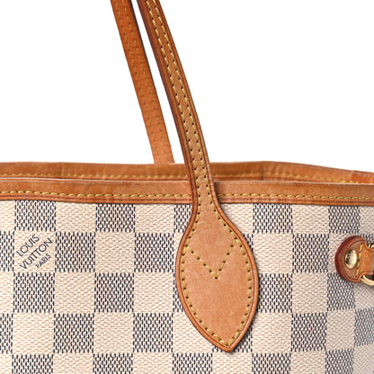 Louis Vuitton Damier Azur Neverfull PM 10 of 16