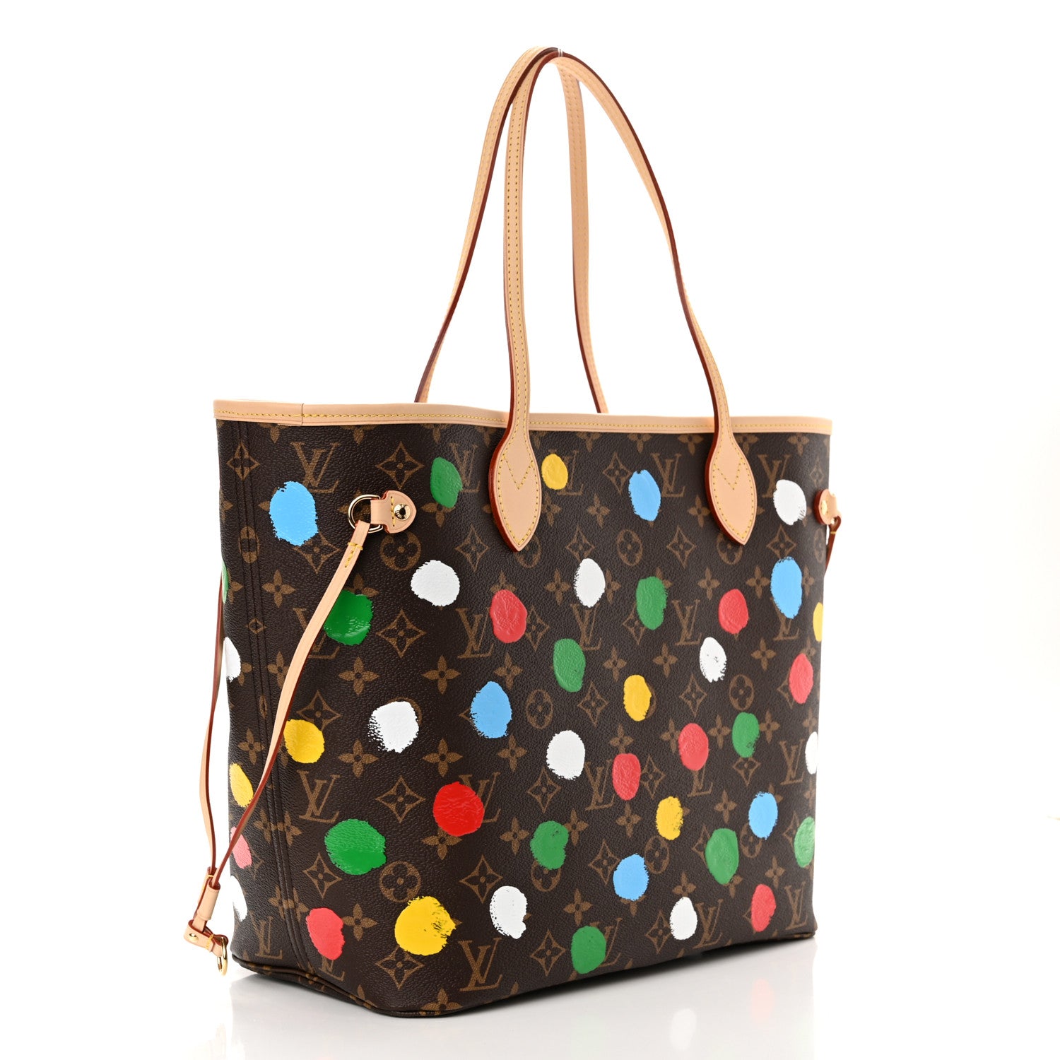 Louis Vuitton LV X YK Monogram Dots Neverfull MM 5 of 11
