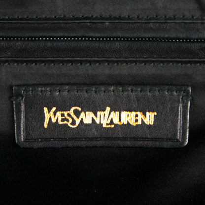 Saint Laurent Calfskin Oversized Muse Black 6 of 7