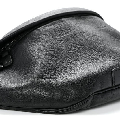 Louis Vuitton Calfskin Monogram Shadow Discovery Bumbag Black 8 of 10