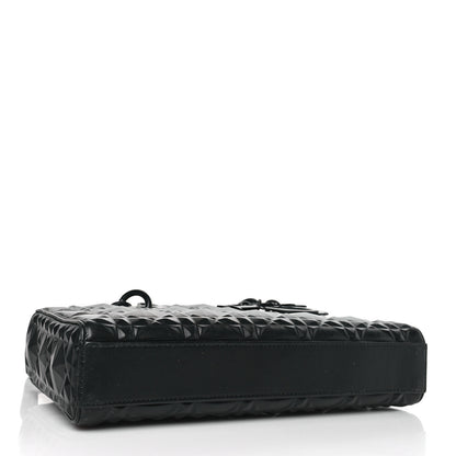 Christian Dior Calfskin Cannage Diamond Medium Lady D-Joy Black 4 of 8