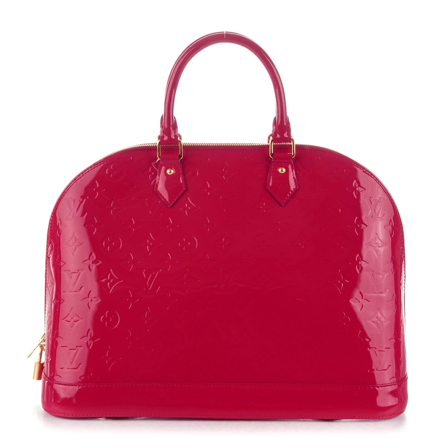 Louis Vuitton Vernis Alma GM Rose Indien 1 of 7